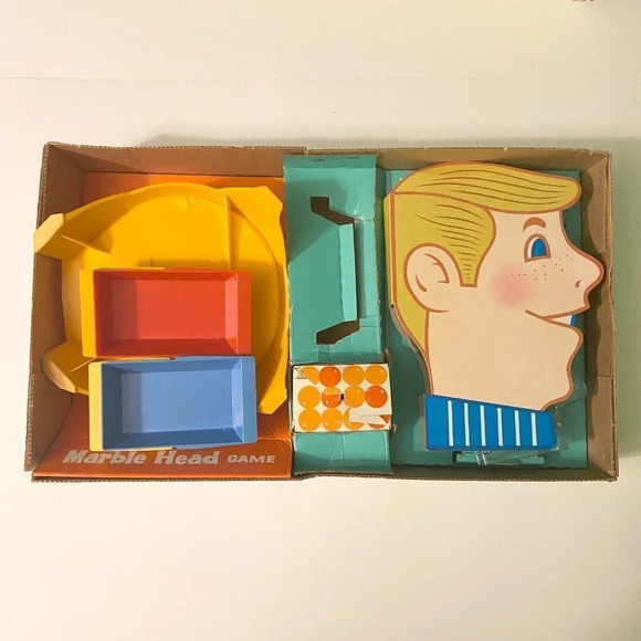 Vintage 1969 Marblehead Board Game  Ideal Marble Landslide in Original Box - Picture 4 of 16